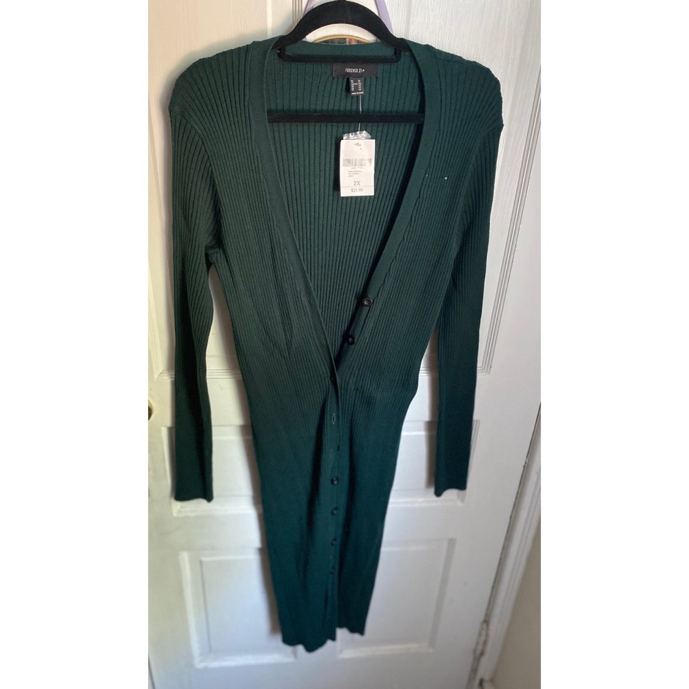 Hunter Green Sweater Dress